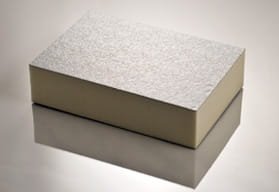 Thermoinsulationn panel PIR AGRO covered by aluninum 240mm