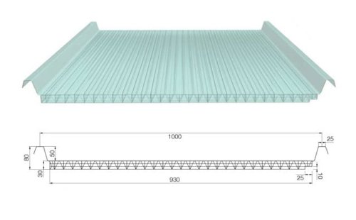 Świetlik dachowy - połaciowy  ALFA ROOF PREMIUM