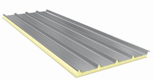 Płyta warstwowa dachowa FIBERGLASS gr. 120mm