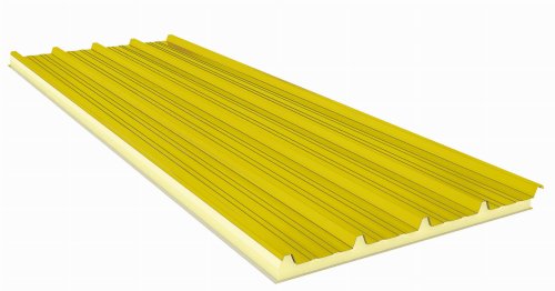 Roof Sandwich panels with PU core G5 120mm