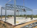 Hala stalowa  Żłobnica, powiat Bełchatów, województwo łódzkie, szer. 18m x dł. 25m x wys. 5m, powierzchnia 450m2. 