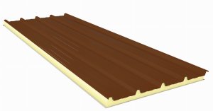 Roof Sandwich panels with PU core G5 100mm