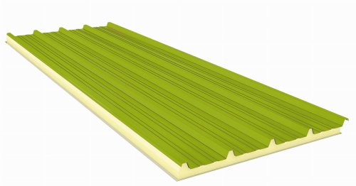 Sandwich panel with Aluminium foil 60mm